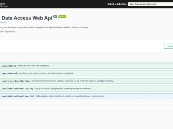 Atlas Data Access Web Api